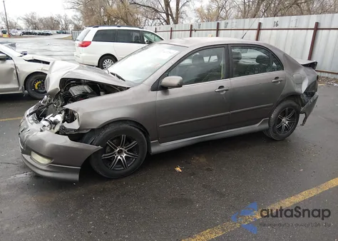 2004 Toyota Corolla S from USA, damaged, VIN 1NXBR32E44Z190467